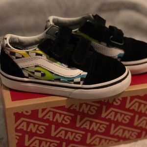 Surf Flame Old School Vans